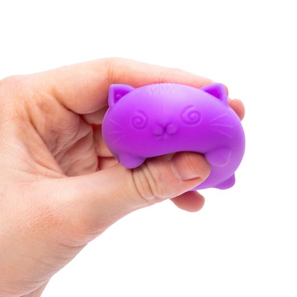NeeDoh - Teenie Cool Cat - Soft Sensory Fidget Toy - Collectible Stress Balls - - Picture 3 of 6